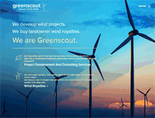 Tablet Screenshot of greenscoutrenewables.com